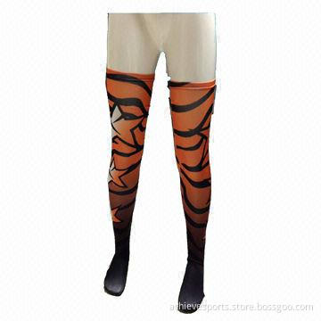 Wholesale Fashionable Girls' Flowers Printed Short Tights, Customized Designs Accepted